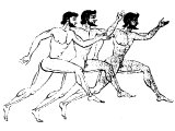 Greek foot race - cf 1Cor.9.24, Heb.12.1-2